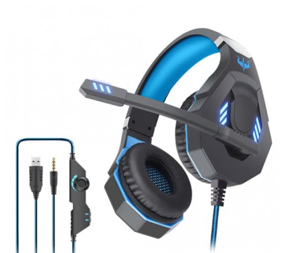 Auricular Gamer Con Microfono Jottax USB/3.5 PC/PS4 Led 