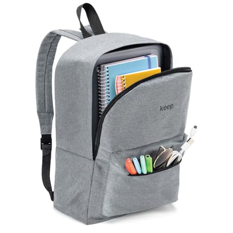 Mochila Multi Keep Universitaria Gris 15.6" 