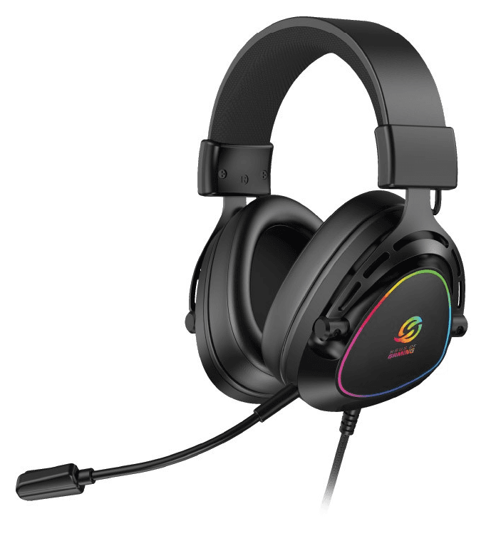 Auricular Gamer Solarmax RGB Wired Lightweight