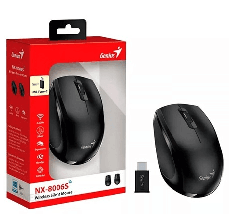 Mouse Inalambrico Genius Tipo-C NX 8006S