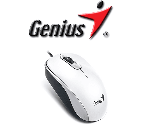 Mouse USB Genius DX-110 blanco