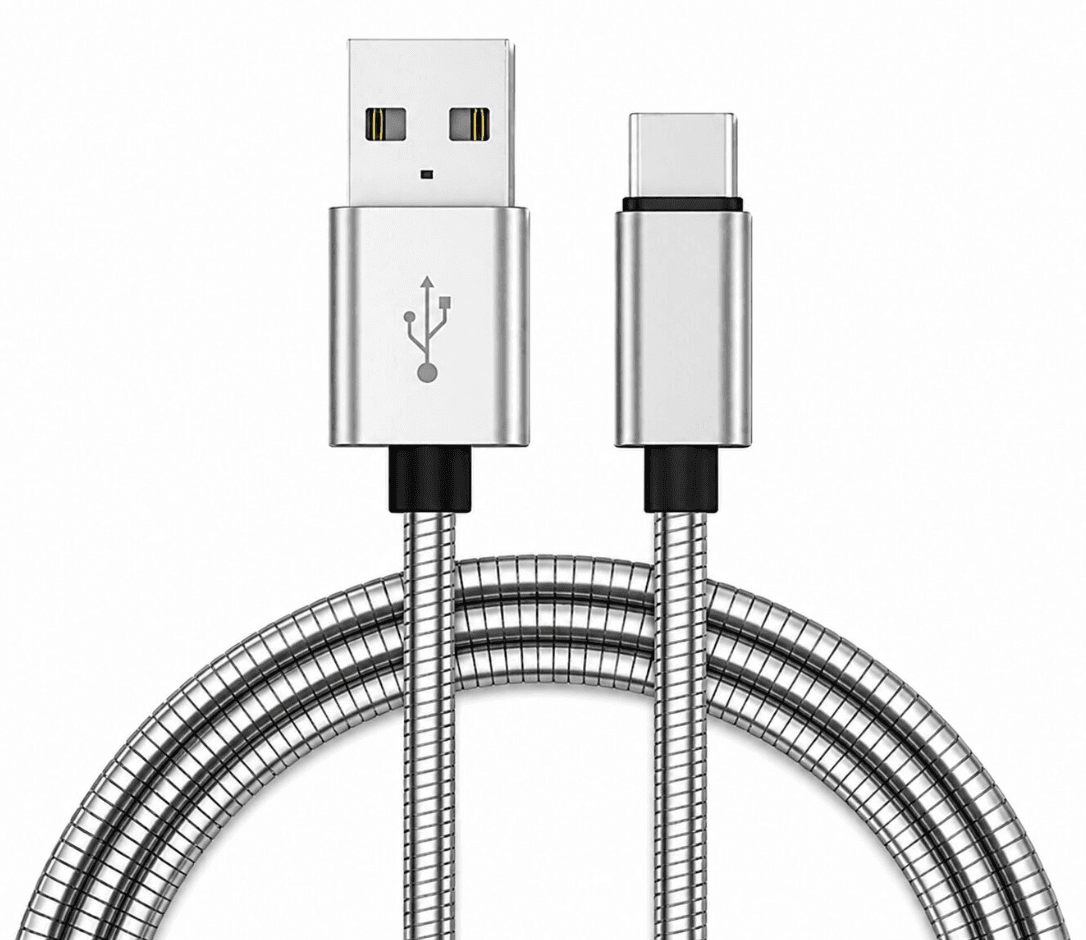 Cable USB a USB-C 1 Mt. Metalico Int.Co (09-083