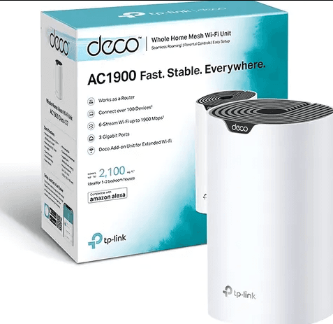 Sistema Wi-Fi Mesh TP-Link Deco S7 AC1900 Pack X 1