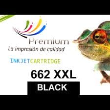 Cartuchos alternativos para HP 662 XL alt negro Premiun