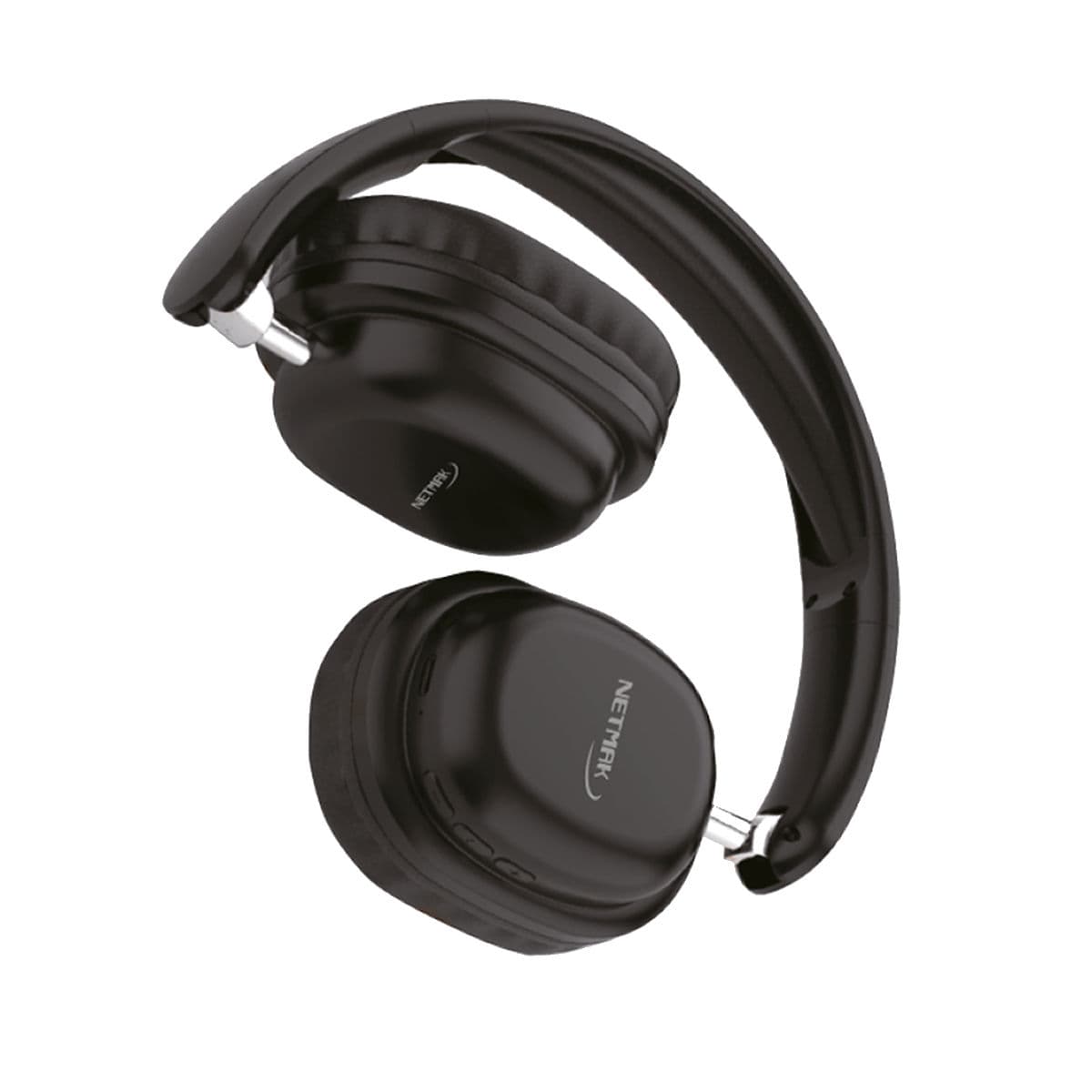 Auricular Bluetooth Dual Tipo Vincha Netmak (NM-LIVE-B) Negro
