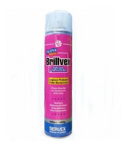 Espuma Limpiadora de Superficies Brillvex 400G