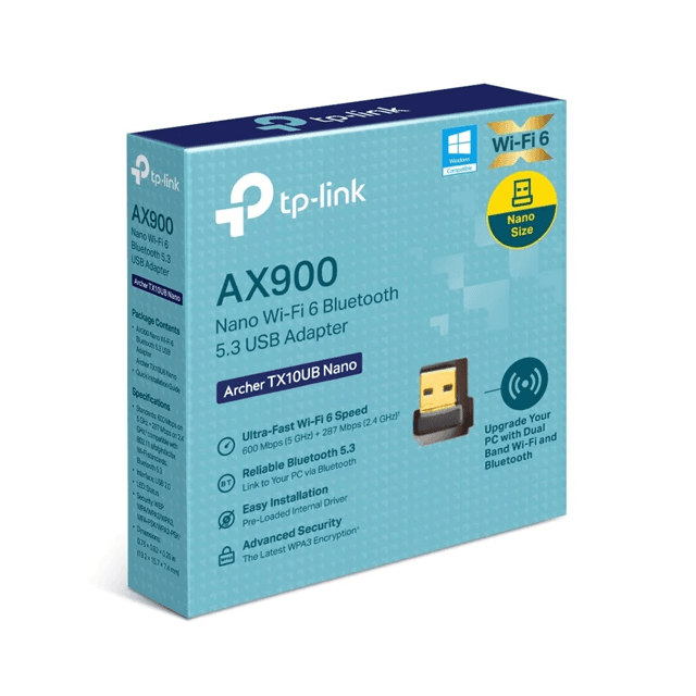  Placa de Red USB 3.0 TP-LINK Adapter AX300 Wi-Fi 6