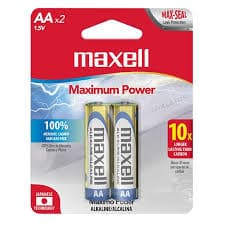 Pila Maxell Alcalina AAA Blister x2 1.5V 