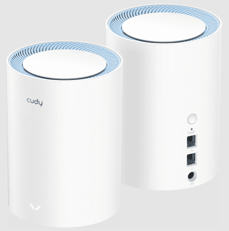 Sistema Wi-Fi Mesh Cudy AC1200 Pack x2 