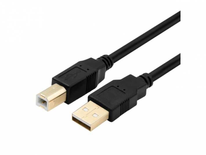 Volkano Print series USB printer cable 1.8 meter - black