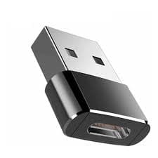 Adaptador ficha USB macho a Tipo C hembra