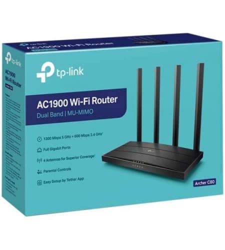 Router TP-LINK Archer C80 AC1900 Dual Banda