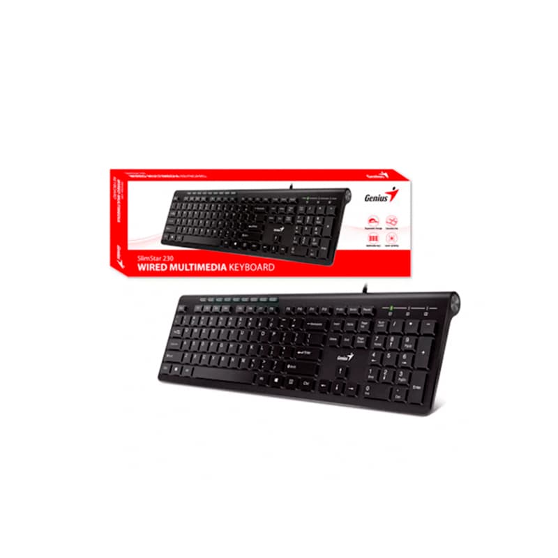Teclado USB Genius SlimStar 230 