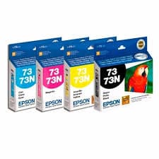 Pack X 4 Cartuchos Compatibles Epson 731/732/733/734