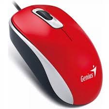 Mouse USB Genius DX-110 Rojo