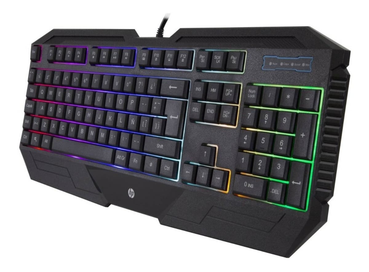 Teclado USB Gamer HP K110 Negro
