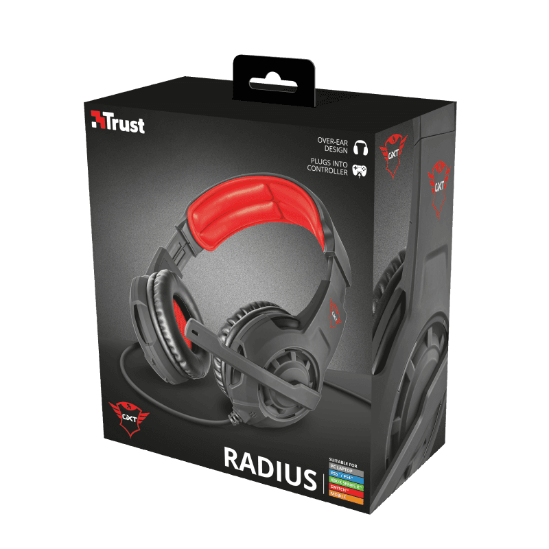 Auricular Gamer con Microfono Trust RADIUS