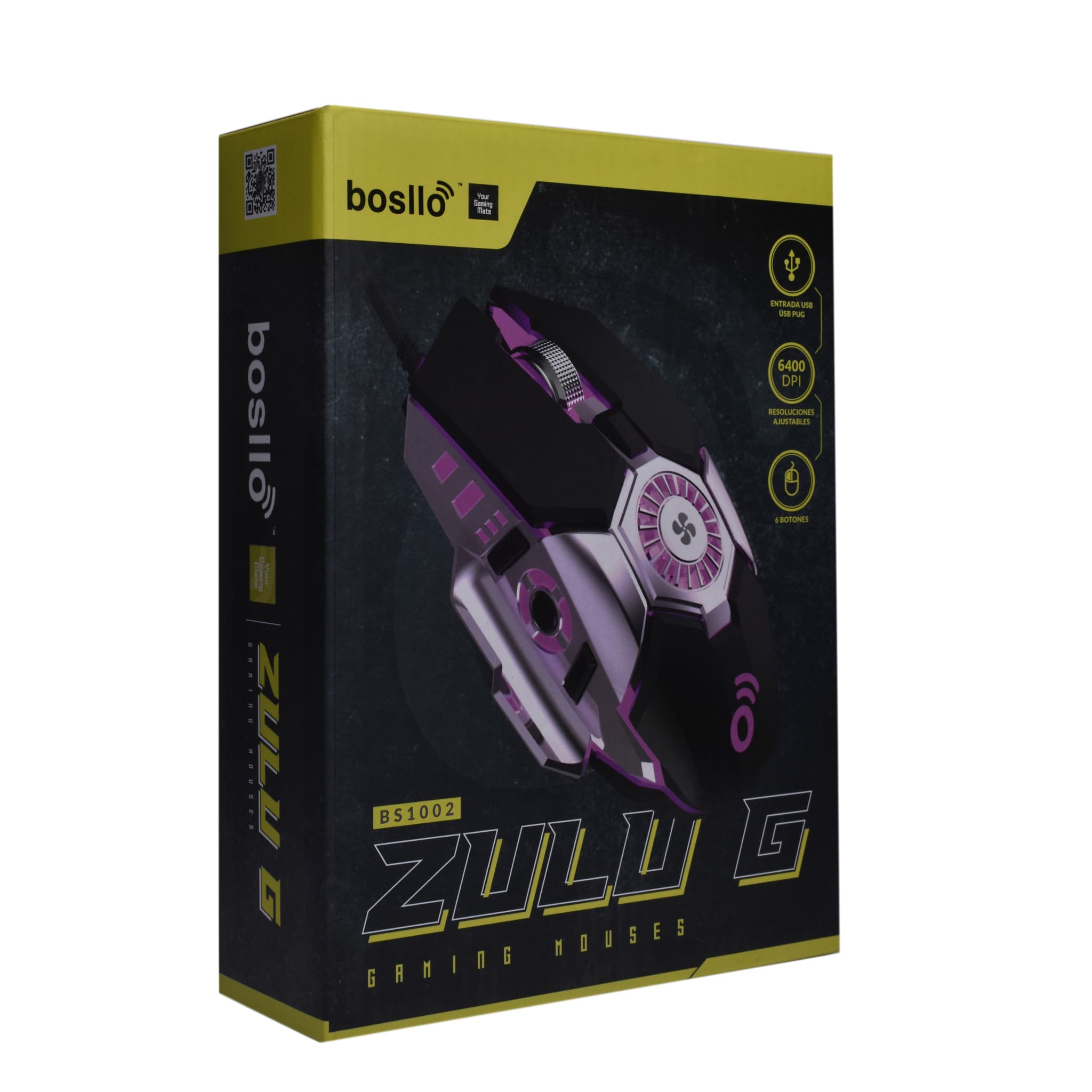 Mouse USB Gamer Bosllo ZULU G 