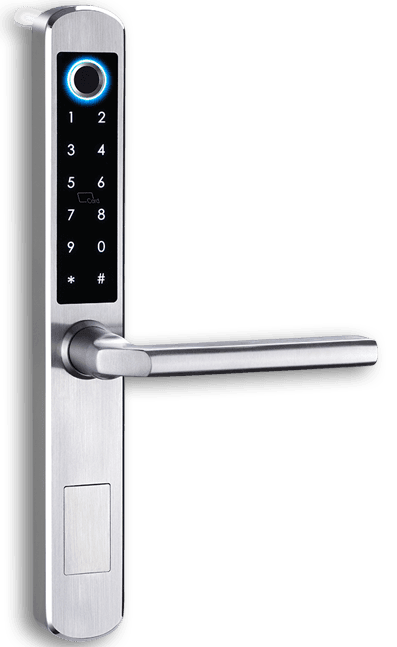 CERRADURA INTELIGENTE BLUGATE 68 PLATEADA 