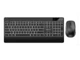 Teclado VolkanoX Gem Series Silent BT Multimode Keyboard/Mouse Combo - Black