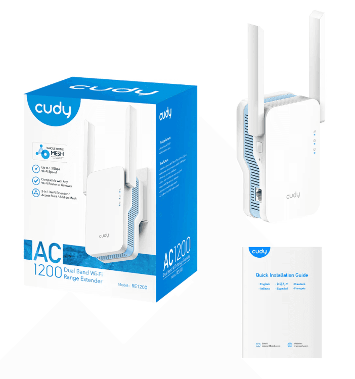 Extensor Cudy AC1200