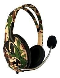 Auricular Gamer Netmak Battle camuflado
