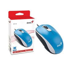 Mouse USB Genius DX-110 azul