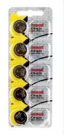 Pila Maxell CR1620 X unidad