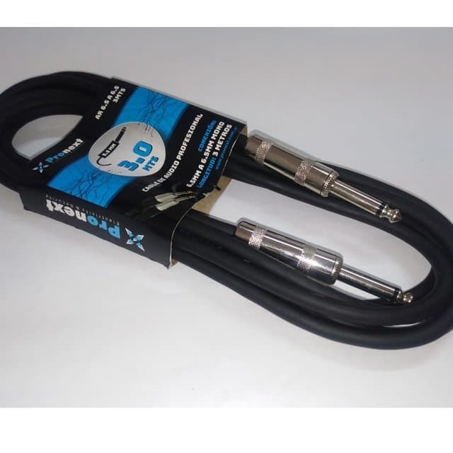 Cable Audio 6.5 Mono Pronext 3 Mts (AR 6.5 A 6.5 3MTS) 