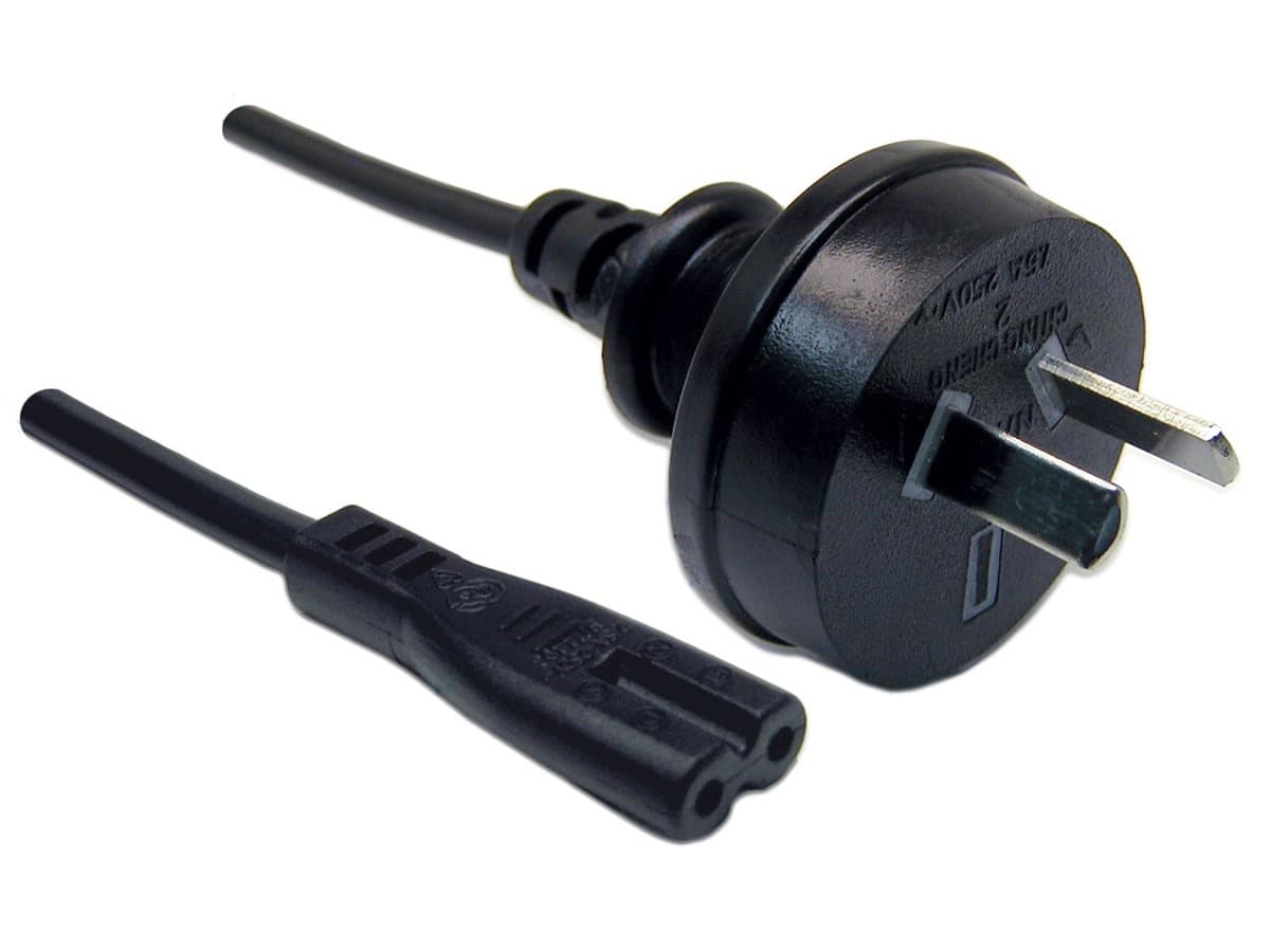 Cable alimentacion tipo ocho  para notebook