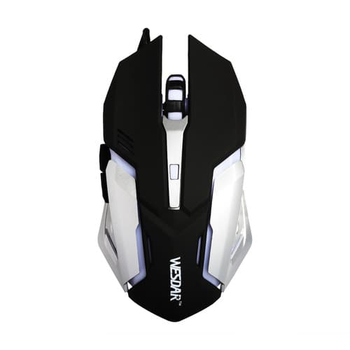 Mouse USB Gamer Wesdar X10 Black/Silver