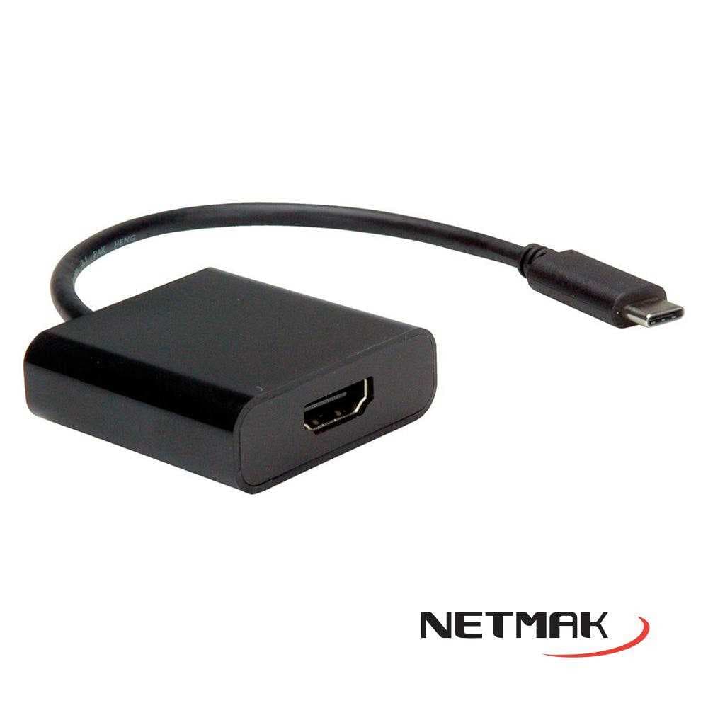 Adaptador TipoC M a HDMI H  