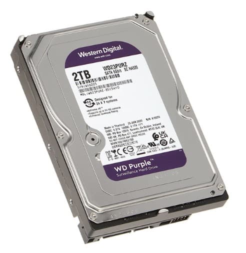 Disco HDD 2 Tb Sata PURPLE Western Digital