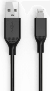 Cable USB a Lighting 1 Mt PVC 2A Jottax