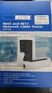 Tester para Cables RJ45 y RJ11 TS CABLE 35 (HM-C102)