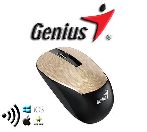 Mouse Inalambrico Genius NX 7015 GRIS
