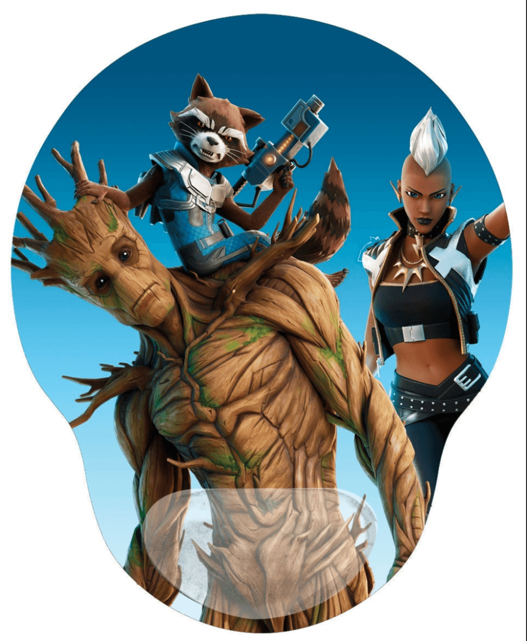 Pad Mouse Con Gel Jungle Case Groot