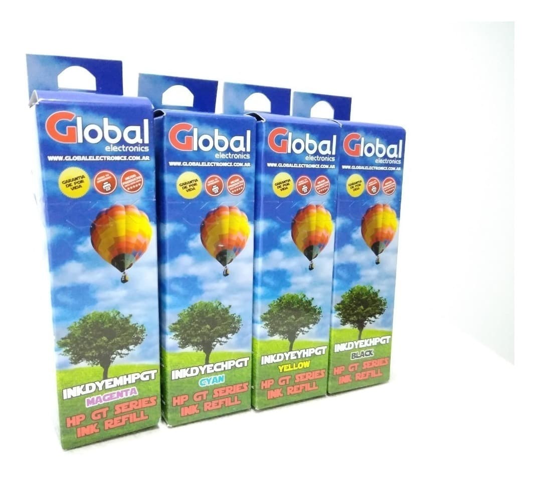 Botella AINKO para HP GT52 x 70ml amarilla