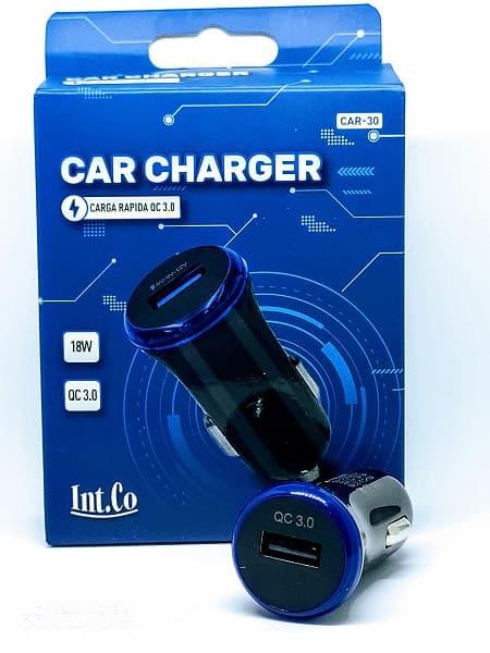 Cargador 12v a 1 USB 3.0 A Int.Co