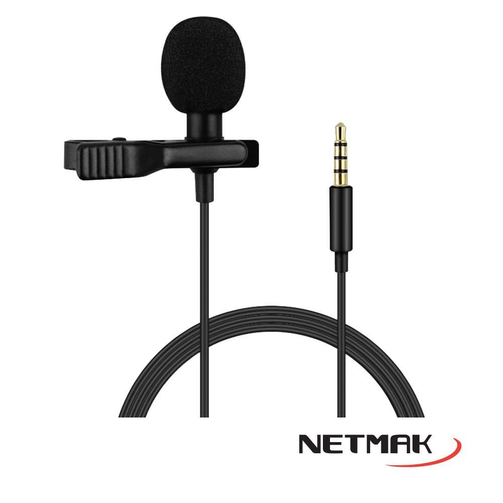 Microfono Corbatero Netmak (NM-MC5)