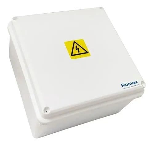 Caja Plastica Estanco Cuadrada 8x8x8 Romax