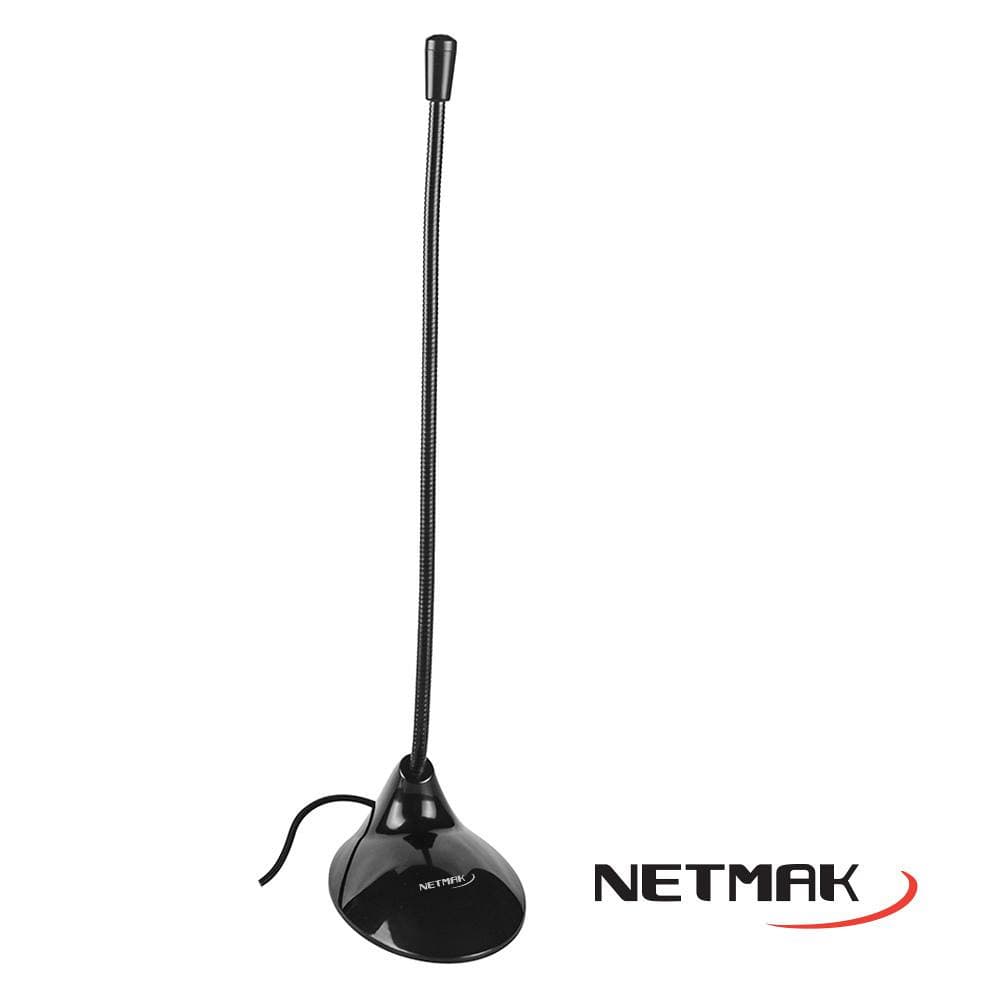 Microfono Para PC Netmak Flexible (NM-MC3)