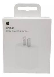 Cargador Fast Apple Original iPhonUsb-c 20w Color Blanco