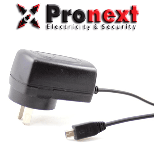 Cargador Switching USB 5V 2.5A Pronext (FU 5V2500) con Cable Micro USB