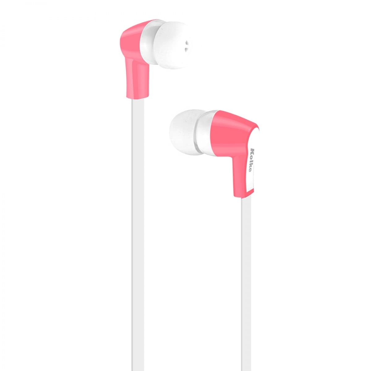 Auricular Kolke con Cable (KAI-343) 623454 Blanco/Rosa