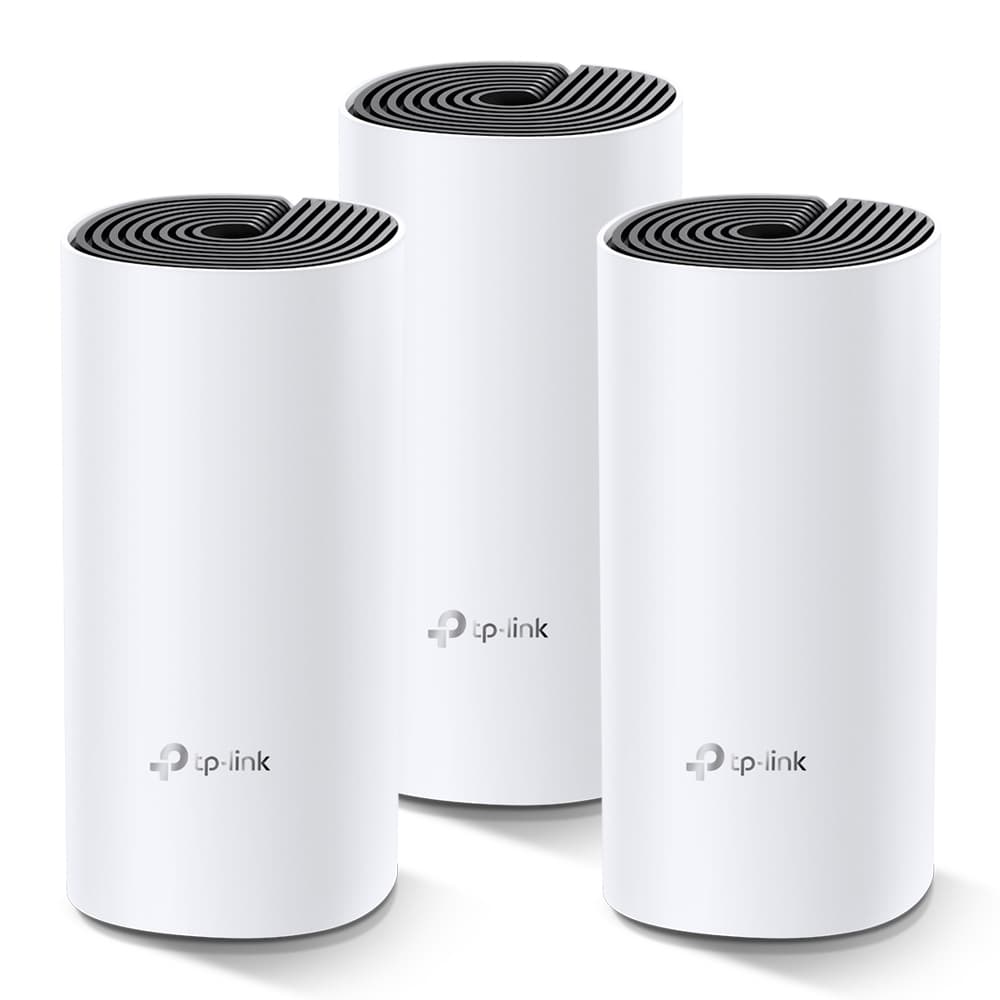 Sistema Wi-Fi Mesh TP-Link Deco E4 AC1200 Pack X 3