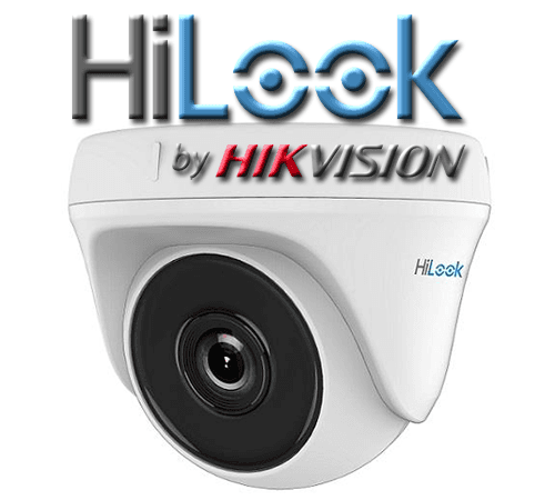 Camara CCTV 2.8 Mm Domo Interior 2MP Hilook (THC-T120-P)